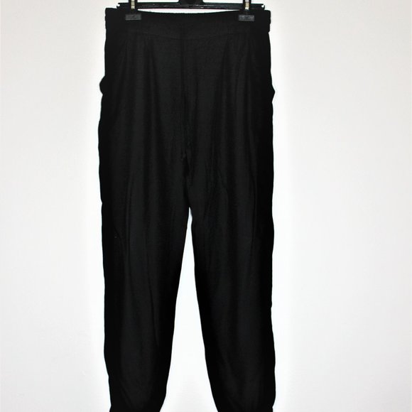 Aritzia Talula black Los Feliz Drawstring joggers with pockets   Large - Picture 2 of 9